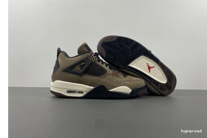 Hyperoad Brown x Scott Jordan Air Retro 4 Travis 1030